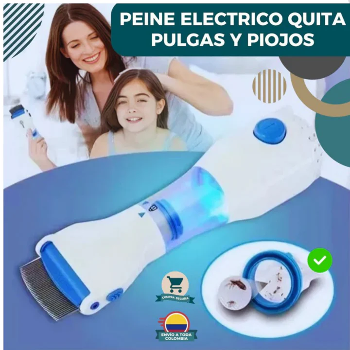 Peine Aspirador Eléctrico Quita Piojos ™ + Envio Gratis