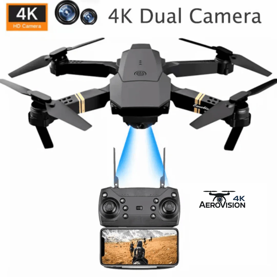 AeroVision™ Dron Profesional WIFI con Doble Camara Full HD 4K + envio gratis