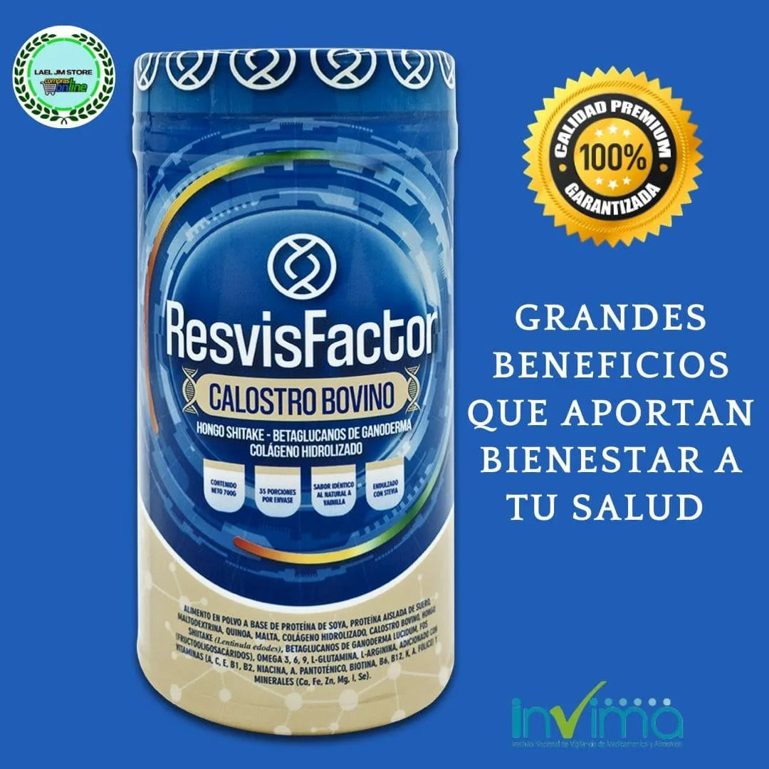 RESVISFACTOR ™ | CALOSTRO BOVINO Regenera Tu Cuerpo