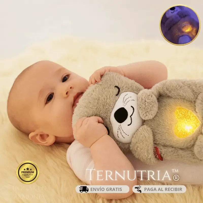TerNutria™ Peluche que Respira — Calma, compañía y descanso profundo 🦦💤