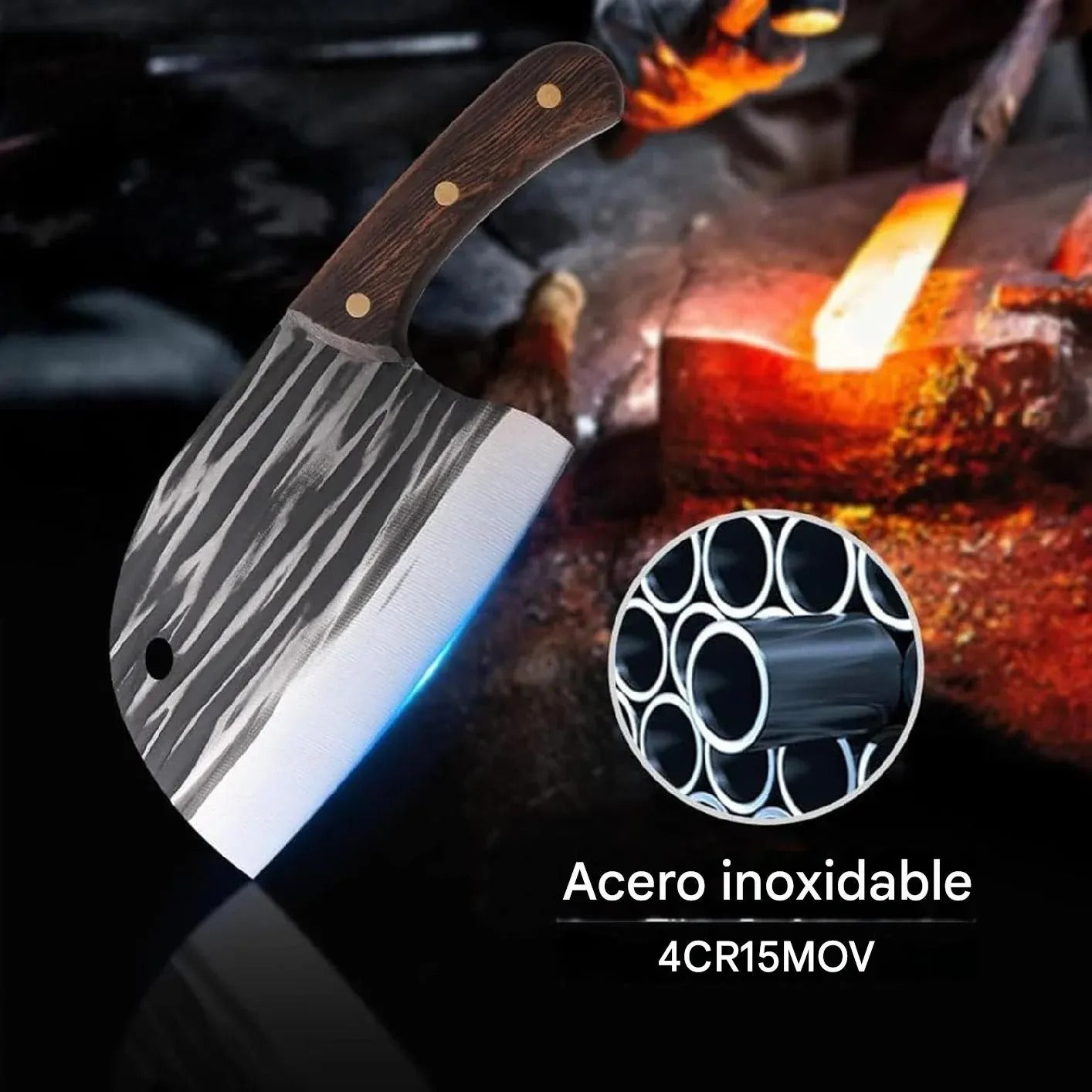 Cuchillo Profesional Japones Tazaki ® de Acero Inoxidable - El Más Filoso del Mundo