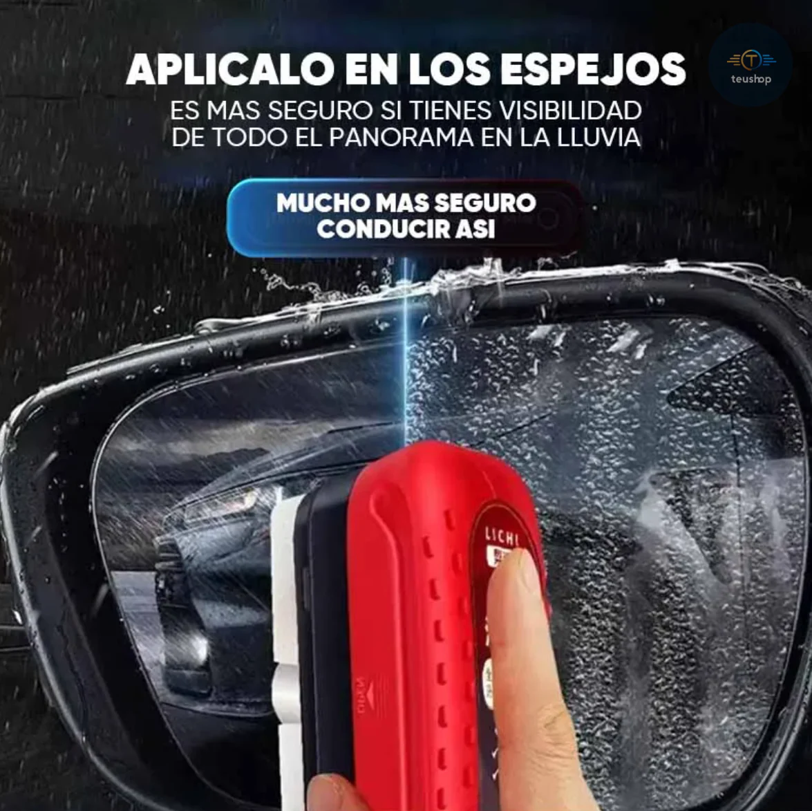 Limpiavidrios OIL FILM ™ Hidrofóbico para Auto - Visibilidad sin manchas