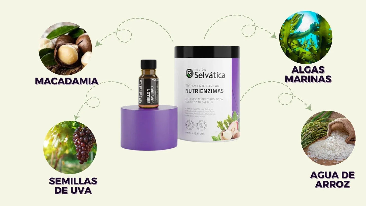 FUSION SELVATICA ™ | DUO capilar ADIOS FRIZZ