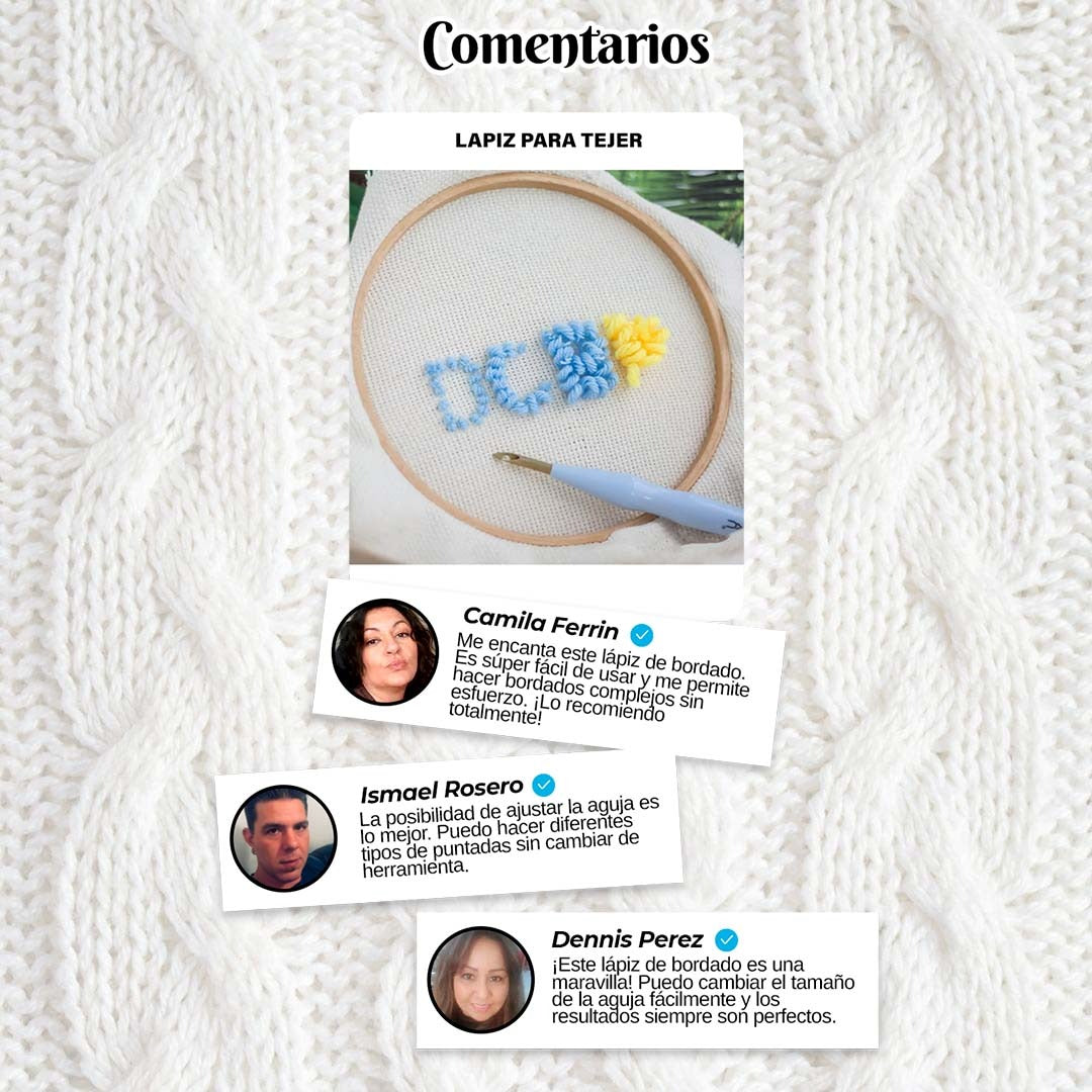 LAPIZ PARA BORDADO ™ 🎁PROMO NAVIDEÑA🎁 + Envio Gratis