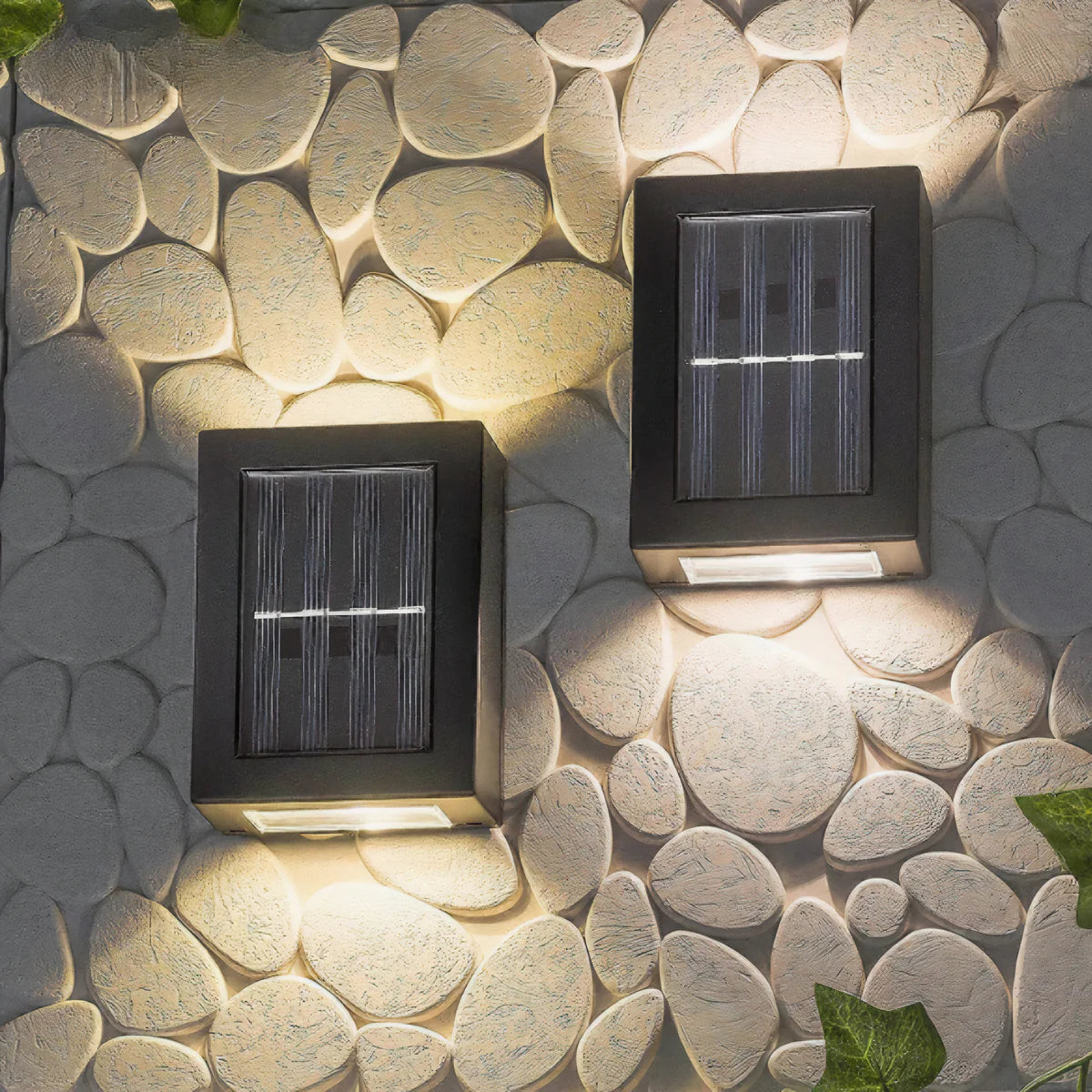 ZolarLux ®| Lámpara solar de pared LED x2 unidades