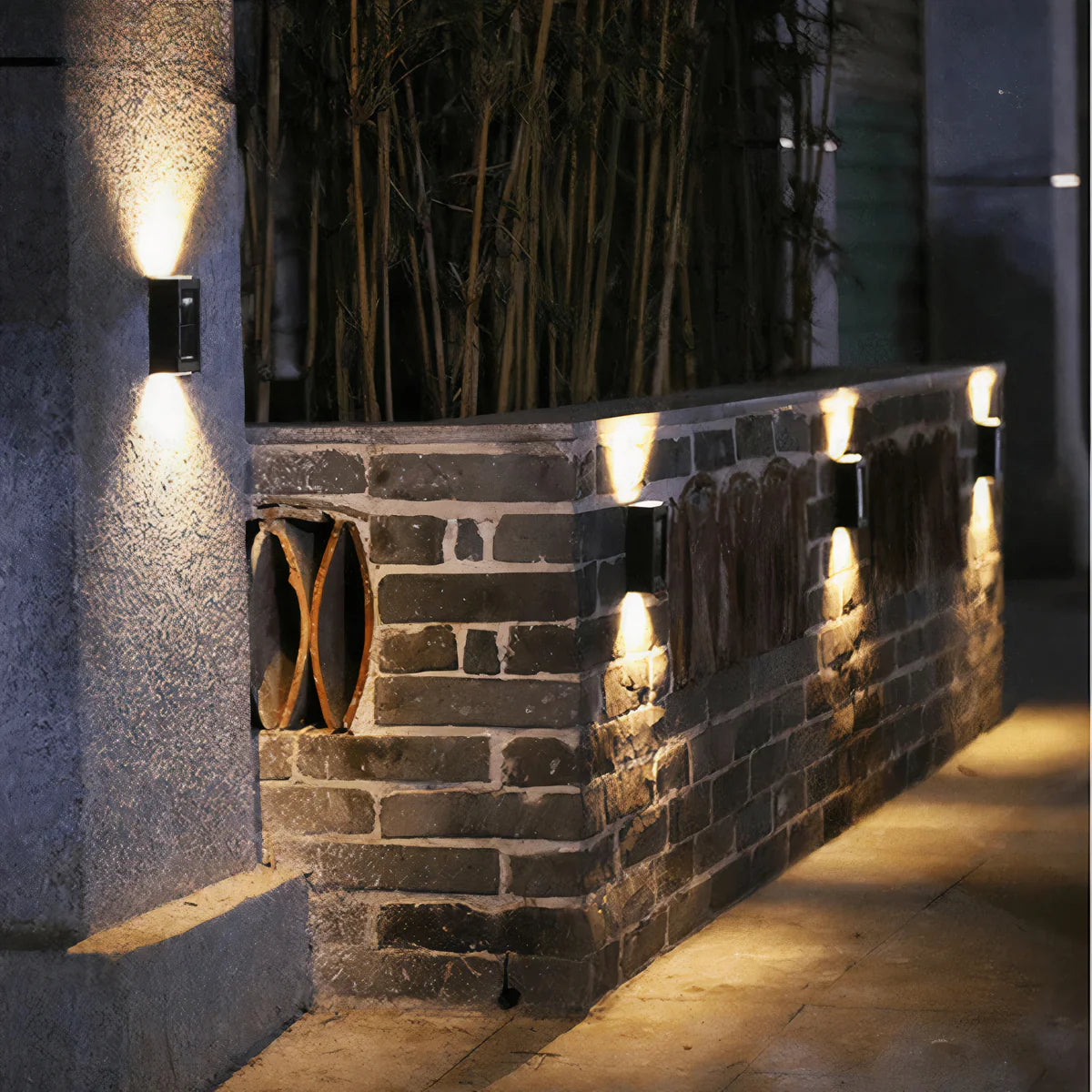 ZolarLux ®| Lámpara solar de pared LED x2 unidades