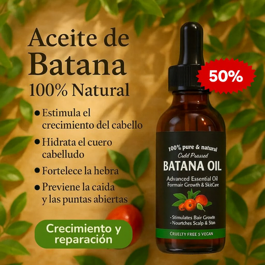 ACEITE DE BATANA OIL™ ⭐⭐⭐⭐⭐El Secreto Ancestral para Prevenir la Caída del Cabello y Estimular el Crecimiento