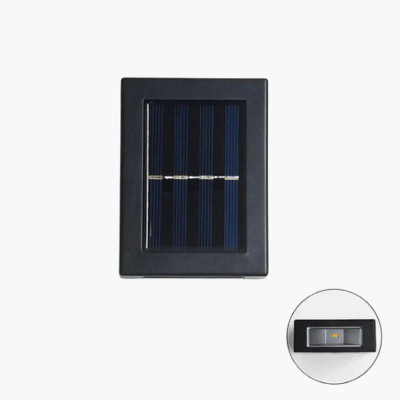 ZolarLux ®| Lámpara solar de pared LED x2 unidades