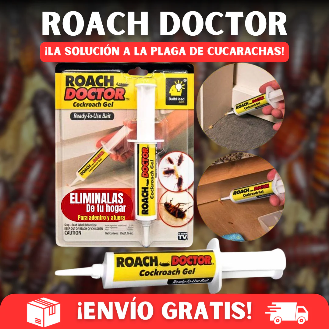 🪳Eliminador de cucarachas X4 unidades ®  + Envio Gratis