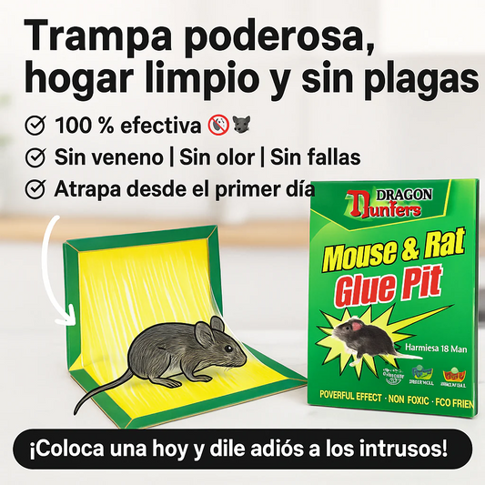 OFERTA TRAMPAS PARA RATAS + ENVIO GRATIS