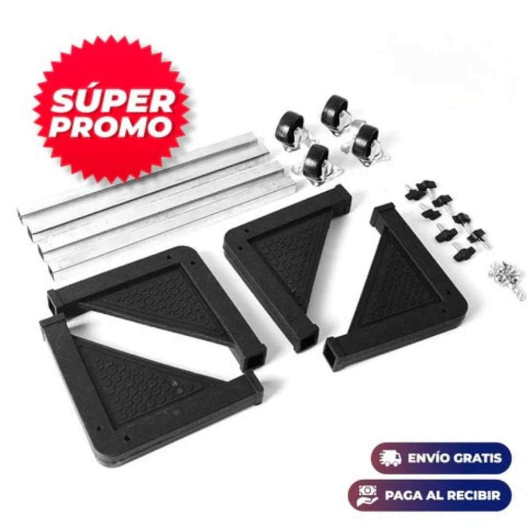 Base Móvil ZITEND ™ | Para Lavadora y Refrigerador con Soporte Retráctil
