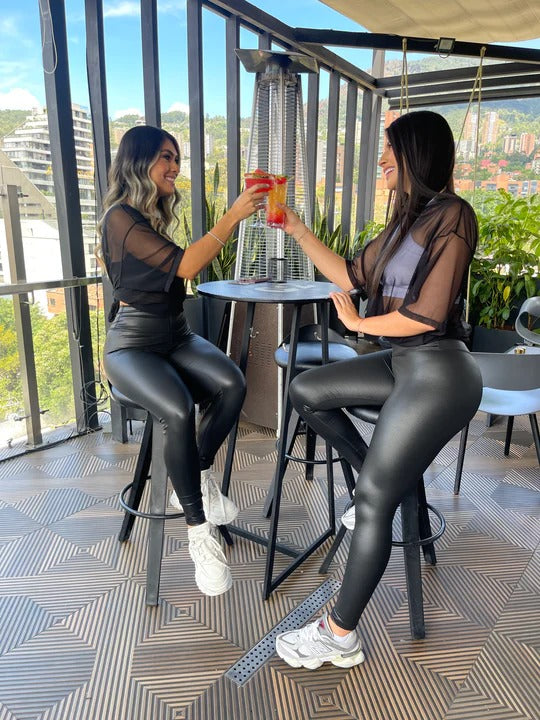 LEGGINS CONTROL DE ABDOMEN | CINTURA DEFINIDA Y COLA LEVANTADA EFECTO CUERO ™
