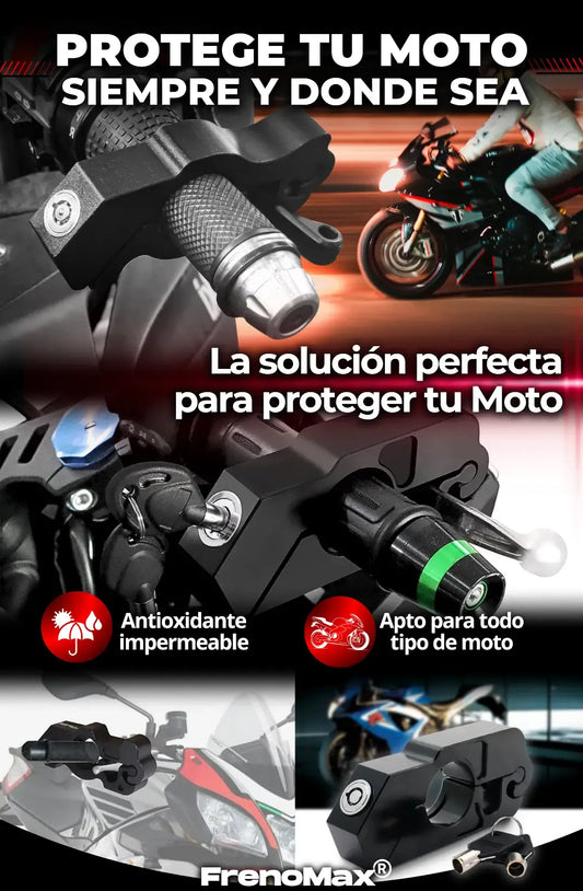 Candado Para Moto de Maniubro FRENOMAX ® + Envio Gratis
