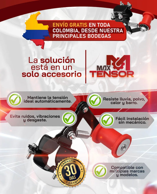 TENSOR CADENA MOTO MAXTENSOR ® KIT ARRASTRE + Envio Gratis