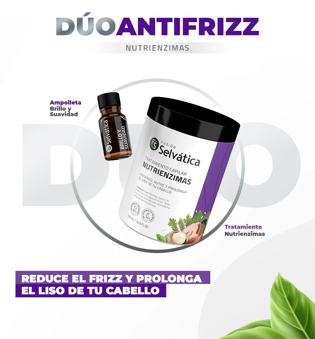 FUSION SELVATICA ™ | DUO capilar ADIOS FRIZZ