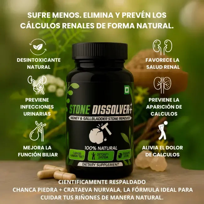 Stone Dissolver ™| SUPLEMENTO RENAL + Envío Gratis