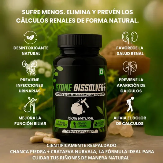 Stone Dissolver ™| SUPLEMENTO RENAL + Envío Gratis