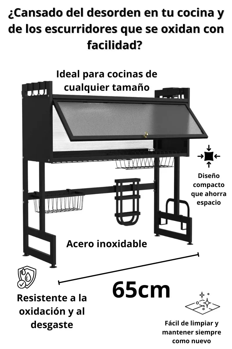 Escurridor™ El secreto para mantener tu cocina impecable + ENVIO GRATIS