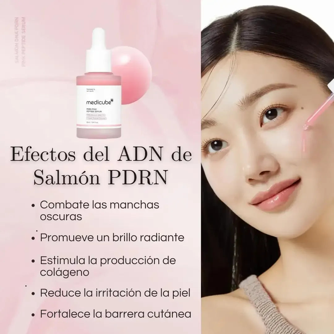SÉRUM DE ADN DE SALMÓN MEDICUBE PDNR 30 ML - Piel Sana y Brillante + Envio Gratis