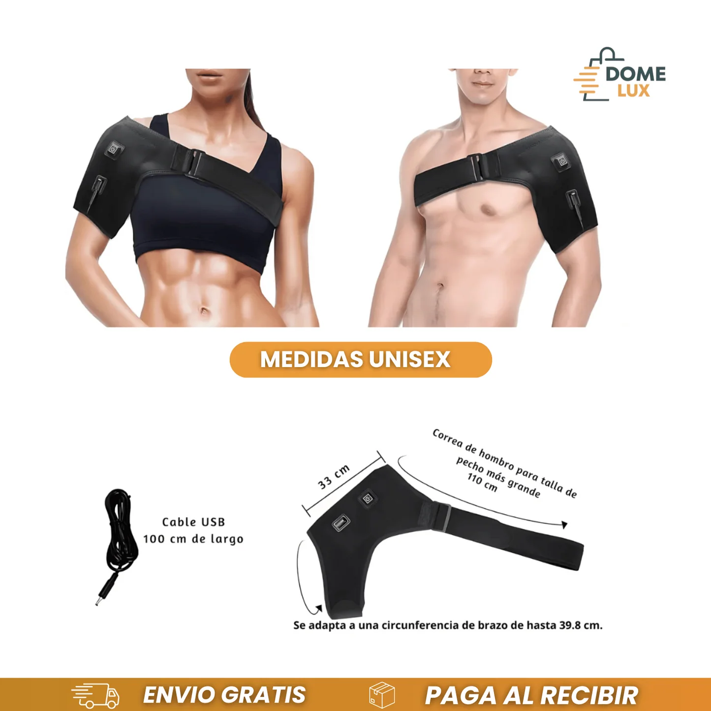 HOMBRERA ELÉCTRICA RECARGABLE ® (ALIVIO SIN CIRUGÍAS) 😱🩺 + ENVÍO GRATIS