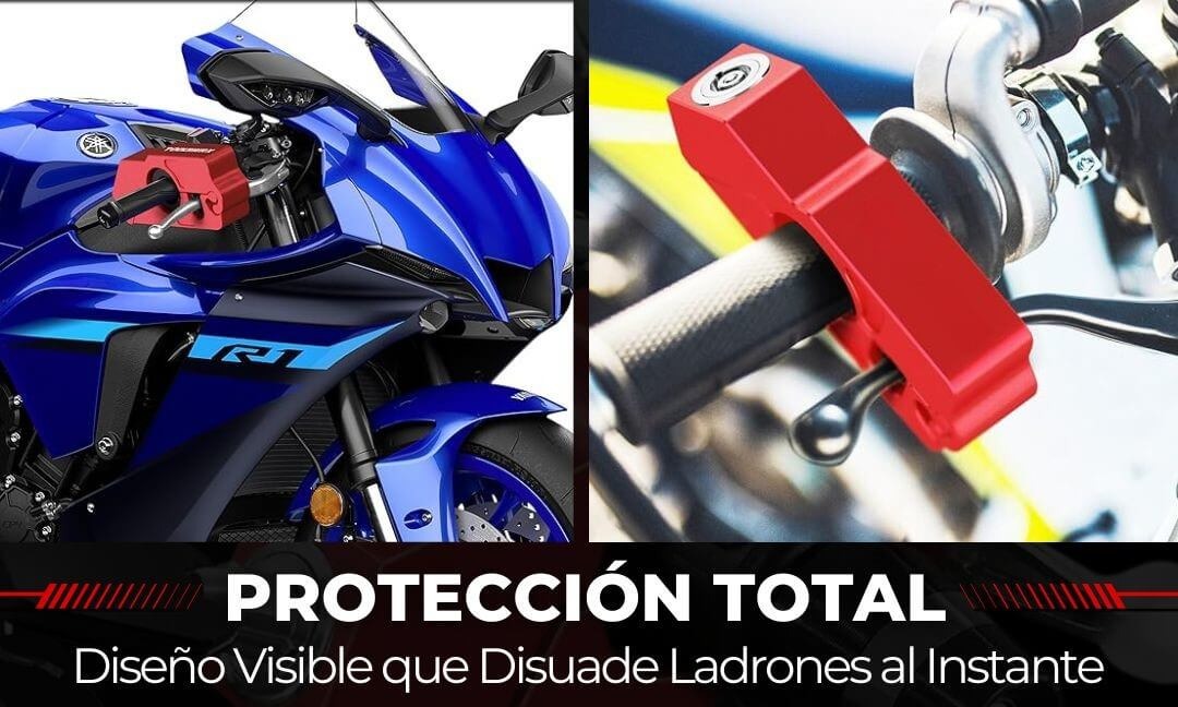 Candado Para Moto de Maniubro FRENOMAX ® + Envio Gratis