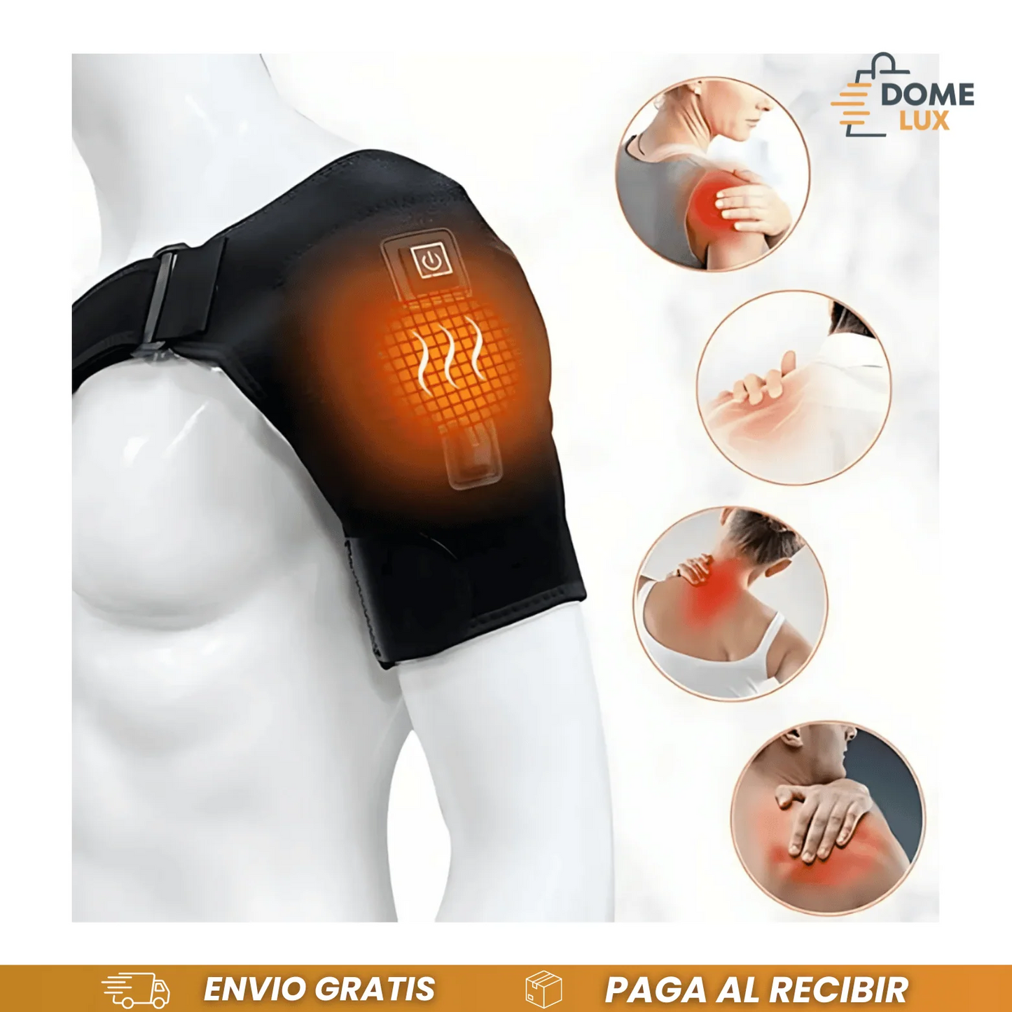 HOMBRERA ELÉCTRICA RECARGABLE ® (ALIVIO SIN CIRUGÍAS) 😱🩺 + ENVÍO GRATIS