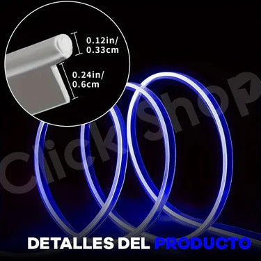 Tira Led Moderna Para Carro USB ®  + Envio Gratis