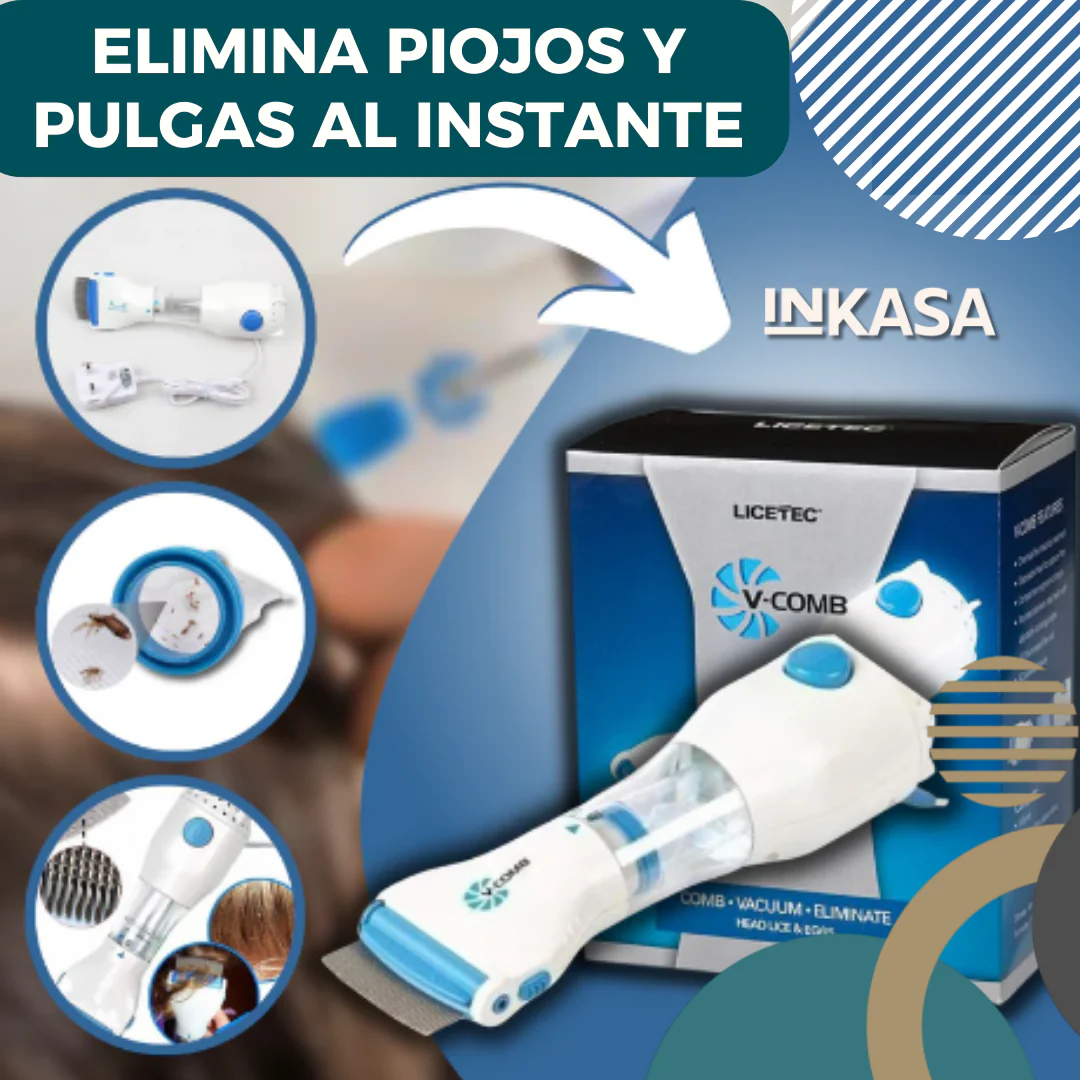 Peine Aspirador Eléctrico Quita Piojos ™ + Envio Gratis
