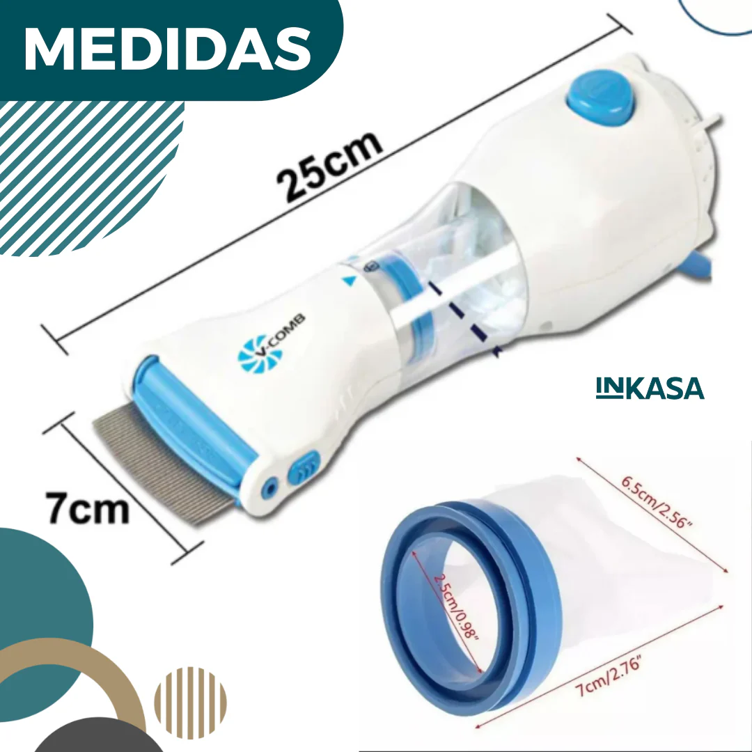 Peine Aspirador Eléctrico Quita Piojos ™ + Envio Gratis