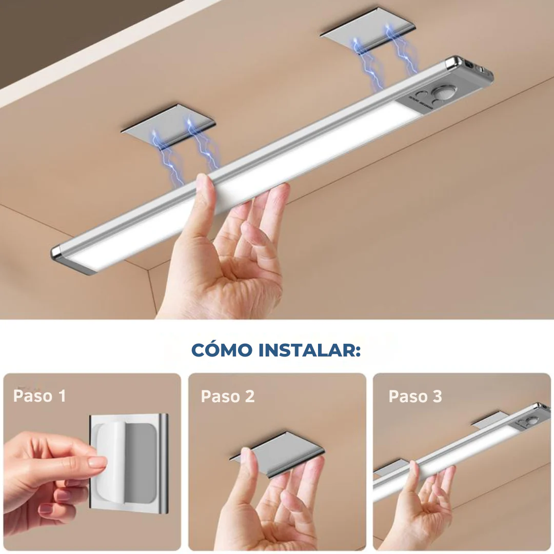 BARRA LUZ LED RECARGABLE ® CON SENSOR + Envio Gratis