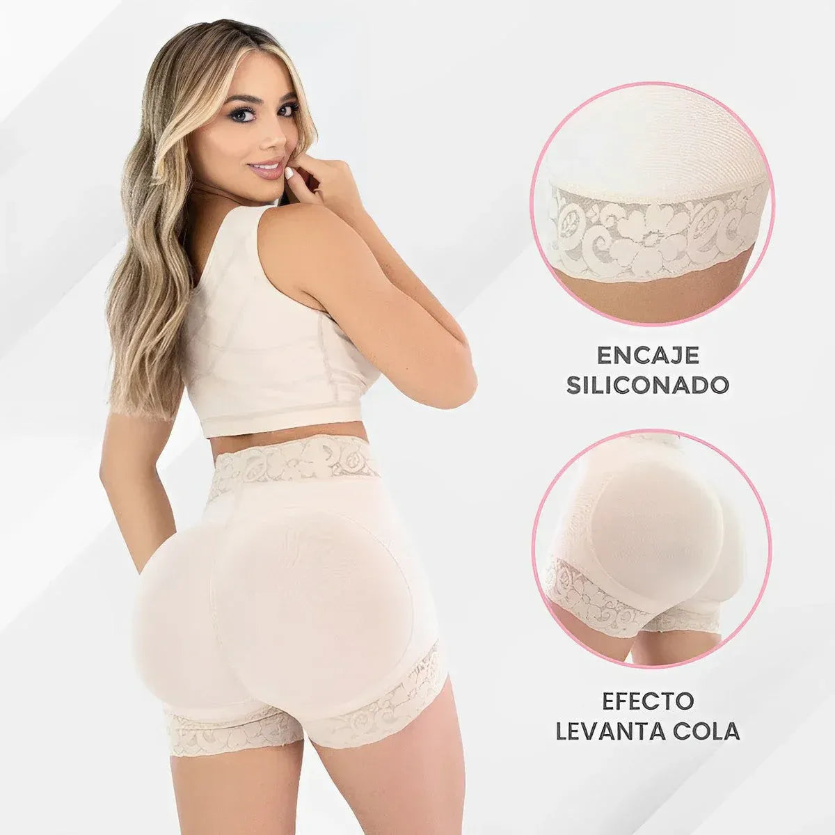 Faja Short Moldeadora Siempre Bella™ | Cintura definida y Cola levantada + Envio Gratis