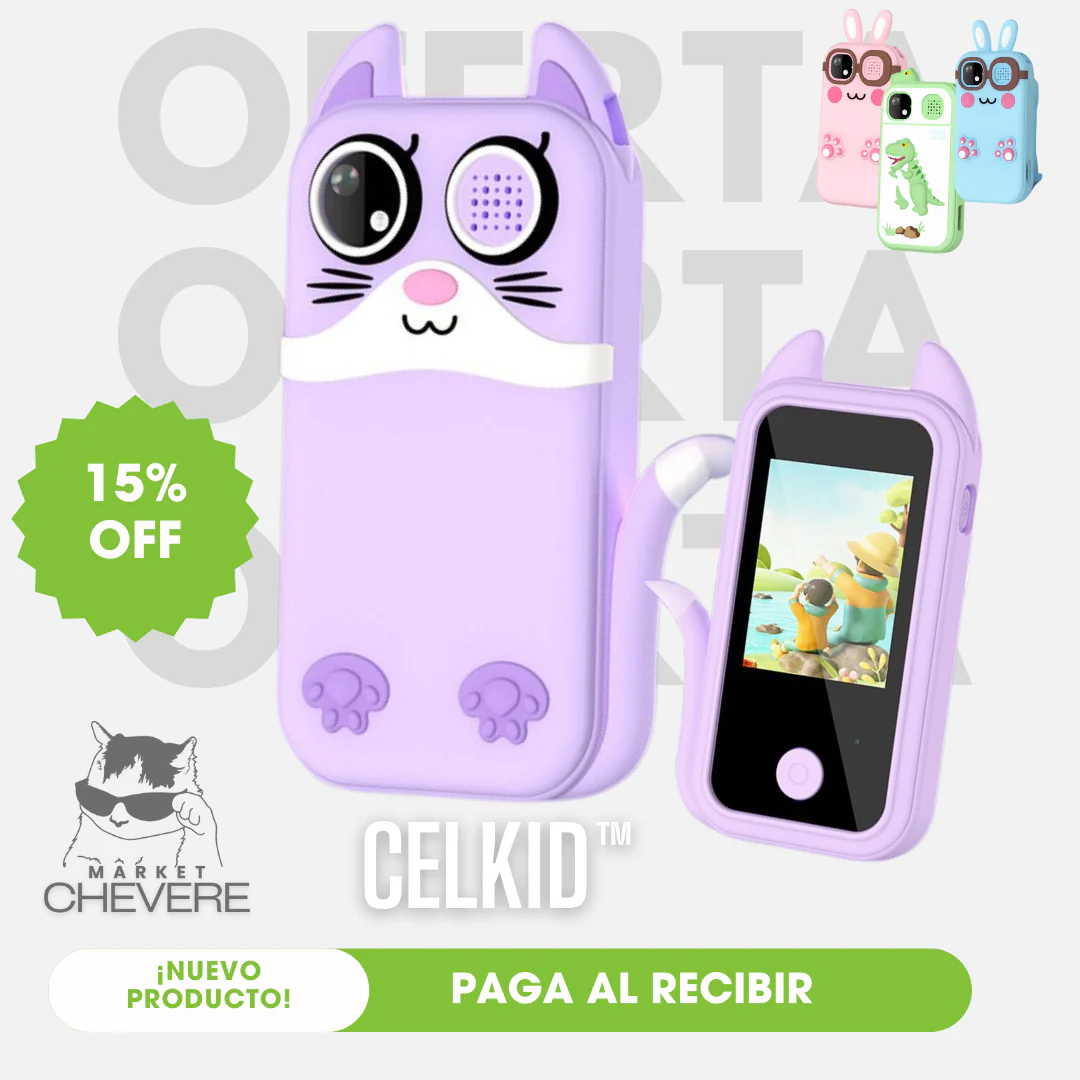 CelKid™ Teléfono Interactivo Seguro